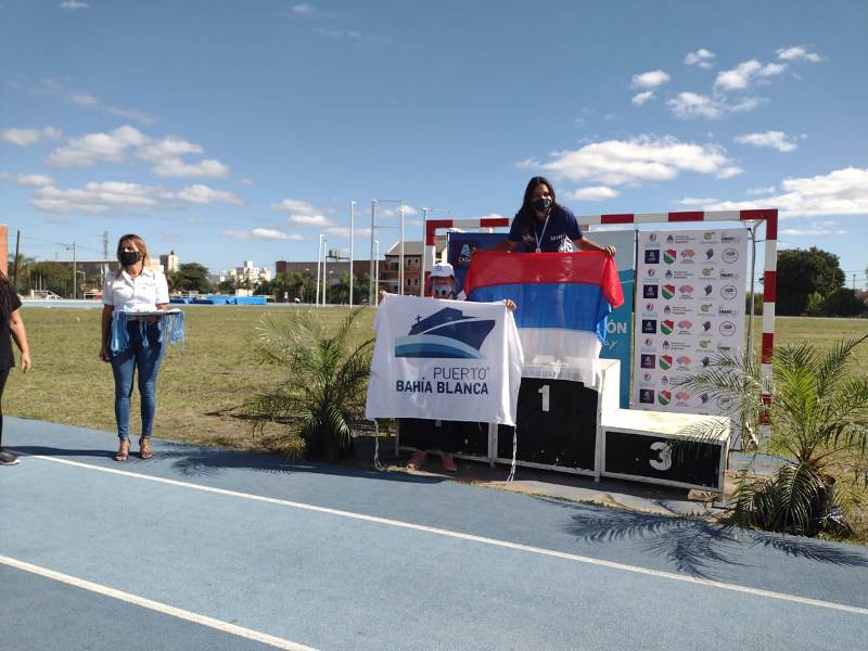 Atletismo adaptado: Mahira y Leonel campeones nacionales