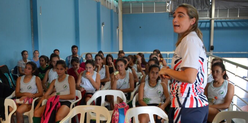 Capacitación para deportistas en Oberá