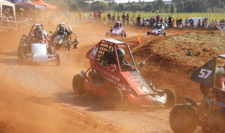 Se corrió otra fecha del karting en Jardín América