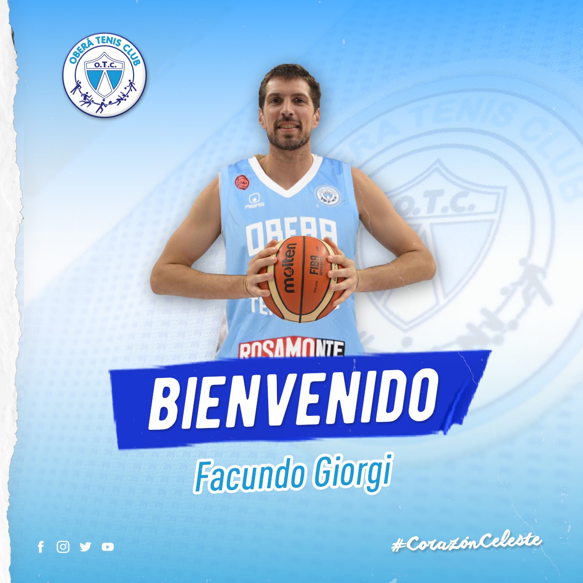 Facundo Giorgi regresa a OTC