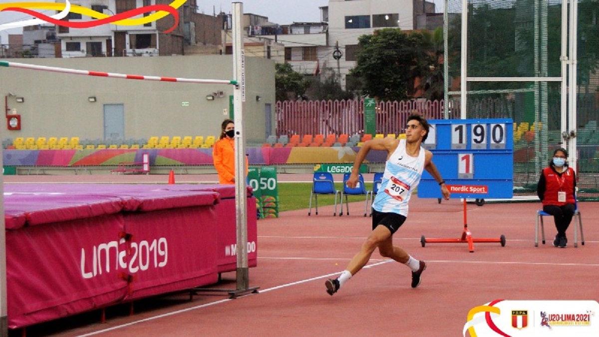 El atleta obereño Gastón Benítez sub campeón sudamericano