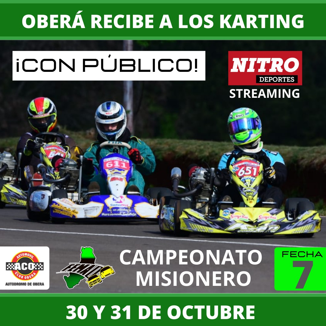 Oberá espera con gran expectativa la séptima del karting