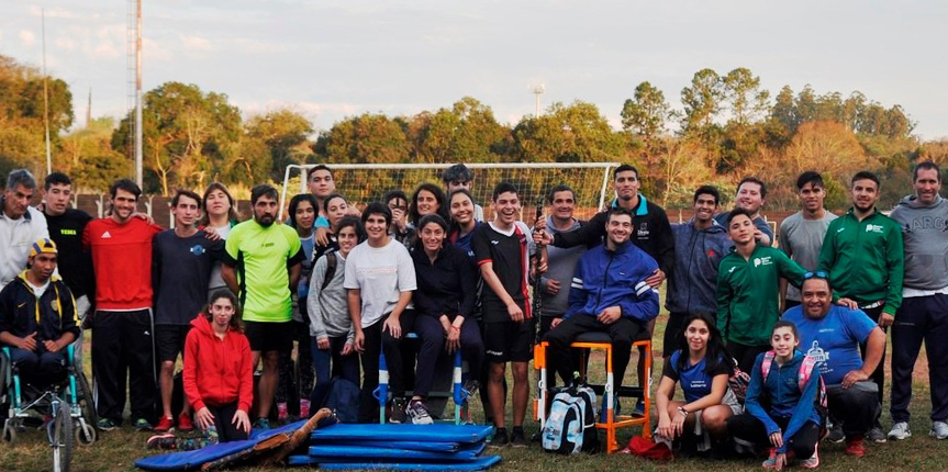 La Selección Argentina de Deportistas con Parálisis Cerebral ya se encuentra en Oberá