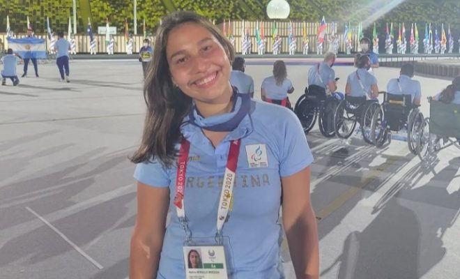 Diploma Paralímpico para Mahira Bergallo