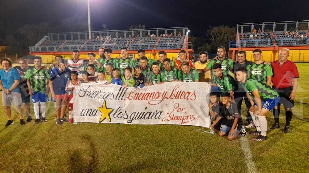 Fútbol solidario y muy emotivo en Piray