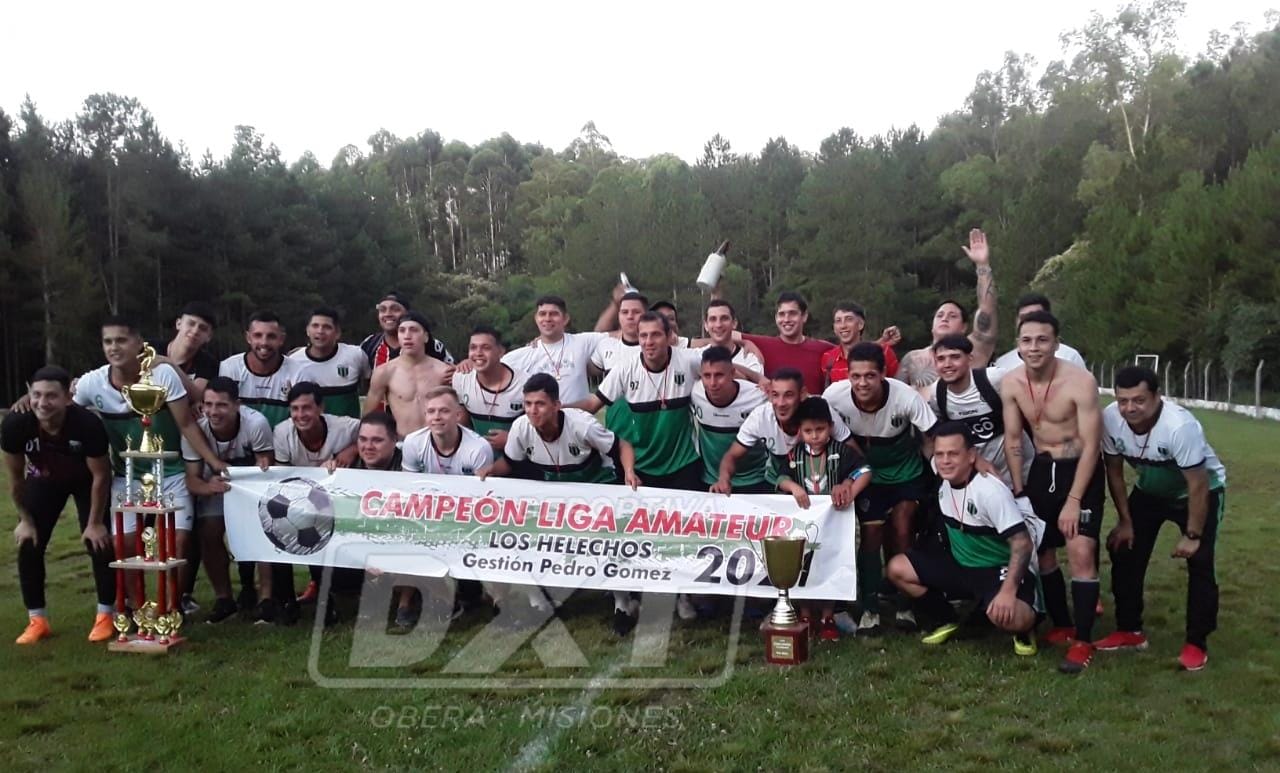 La Guachada Campeón de la Liga Amateur de Los Helechos