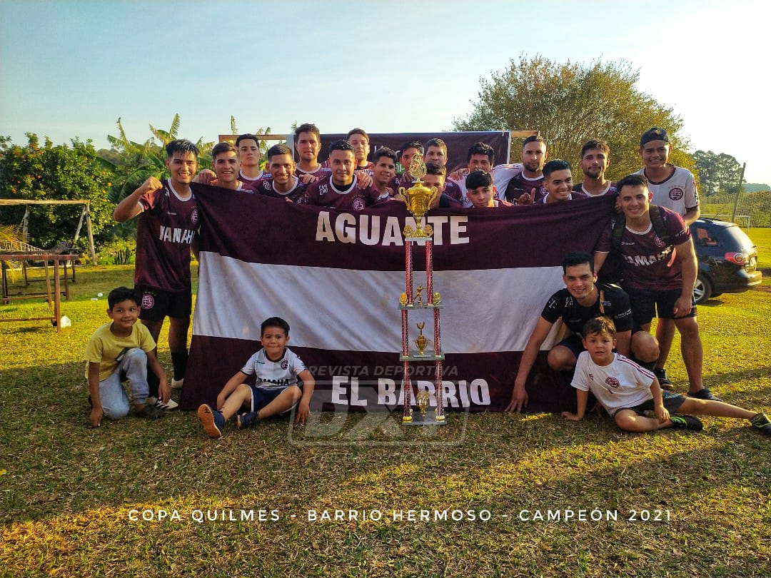 Fútbol 8 Copa Quilmes: Barrio Hermoso grito Campeón