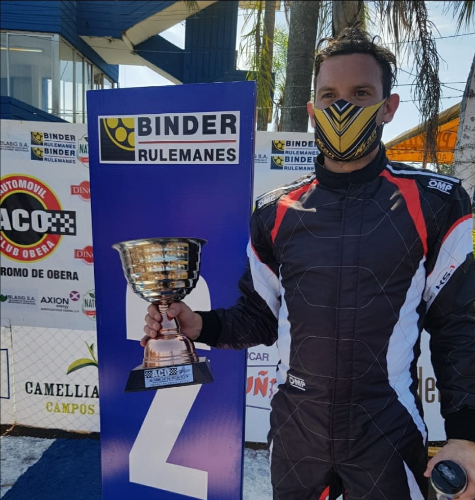 Chini busca seguir siendo protagonista en el Karting Misionero