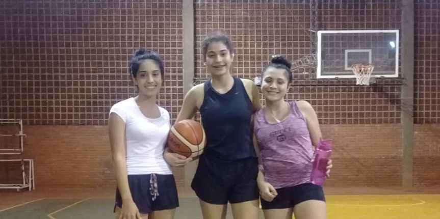 Obereñas participaron de entrenamientos de la Preselección de Básquetbol