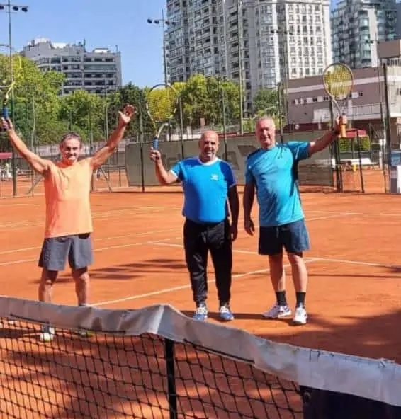 Tenis: tres misioneros presentes en en el primer torneo del Circuito Seniors